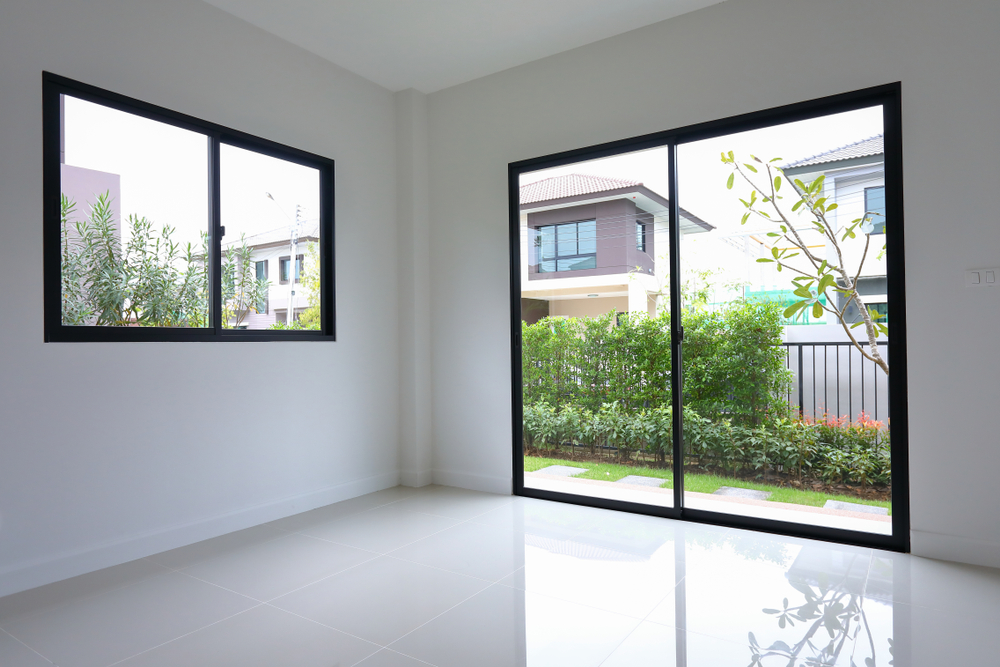 Dit is het resultaat van vliesbehang laten aanbrengen in je nieuwbouwwoning in Purmerend.